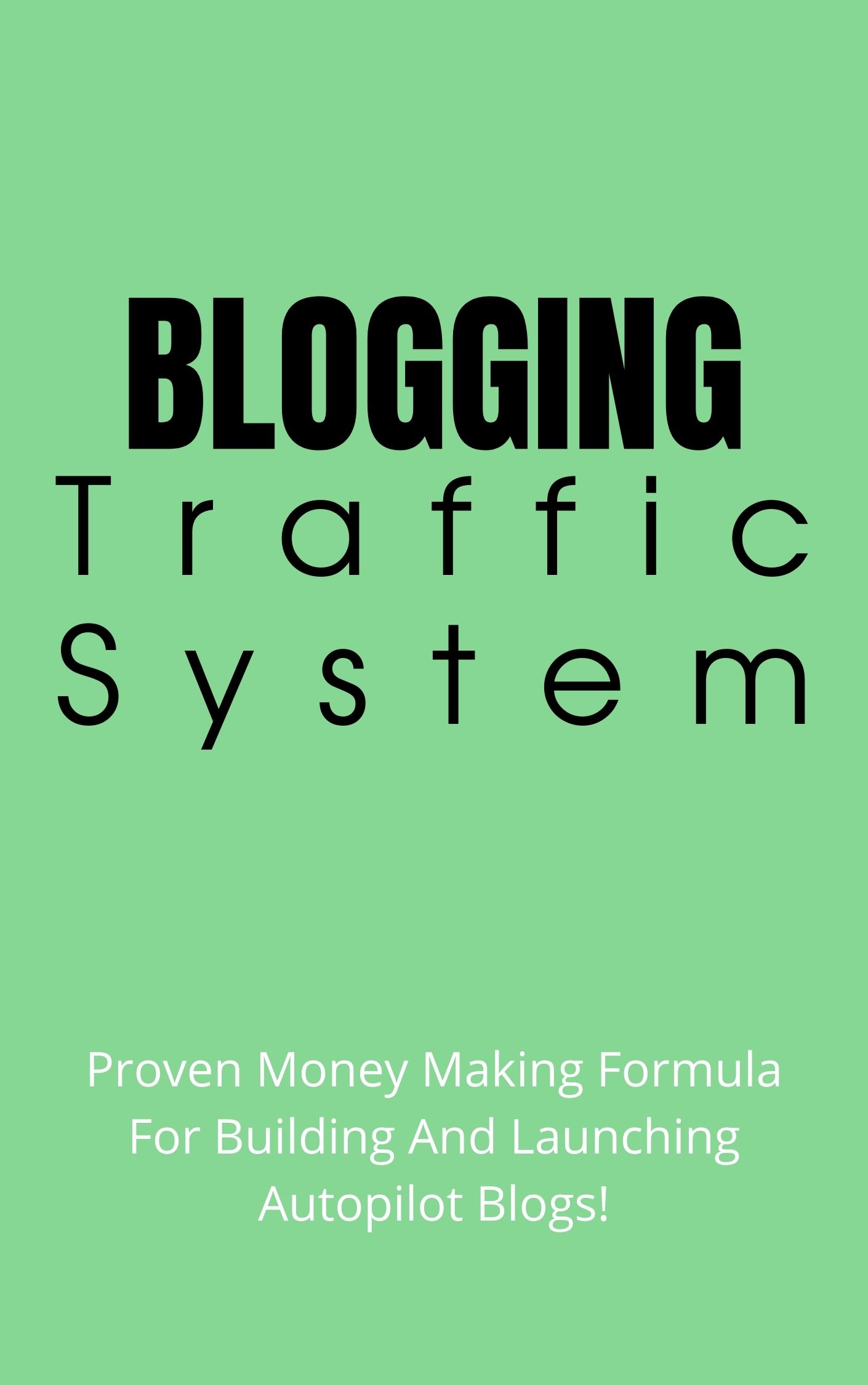 BloggingTrafficSystem Cover